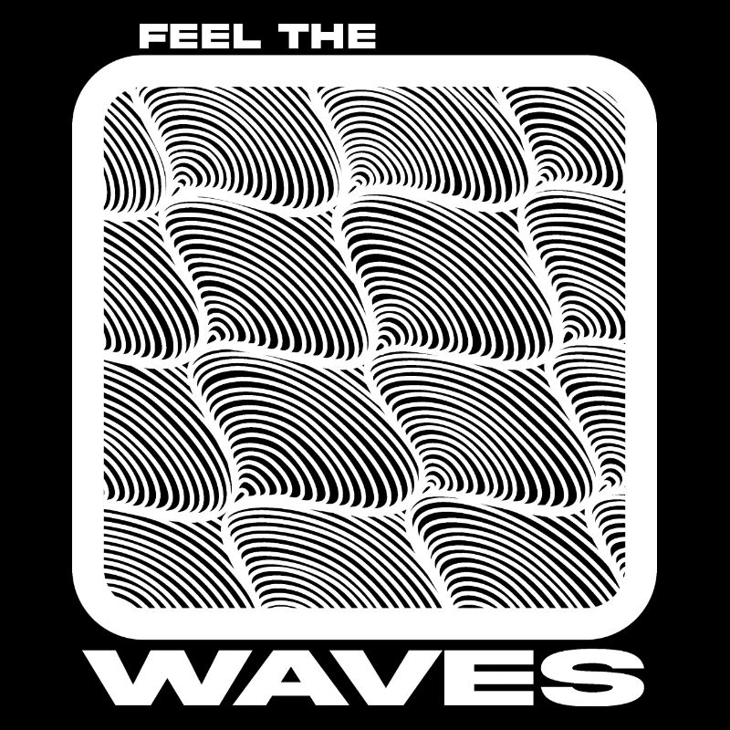 Feel The Waves #1 - Black Shirt