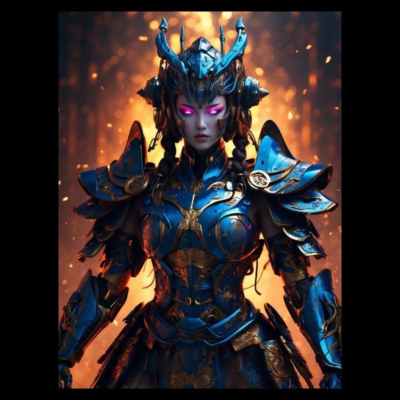 Samurai-Mädchen