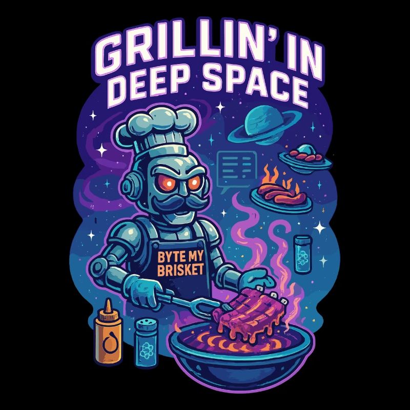 Griller dans l’espace lointain avec Byte My Brisket