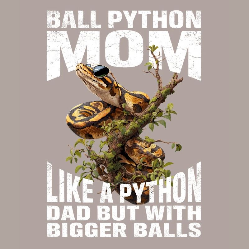 Königspython Mom Mama Schlangen Terrarium Python