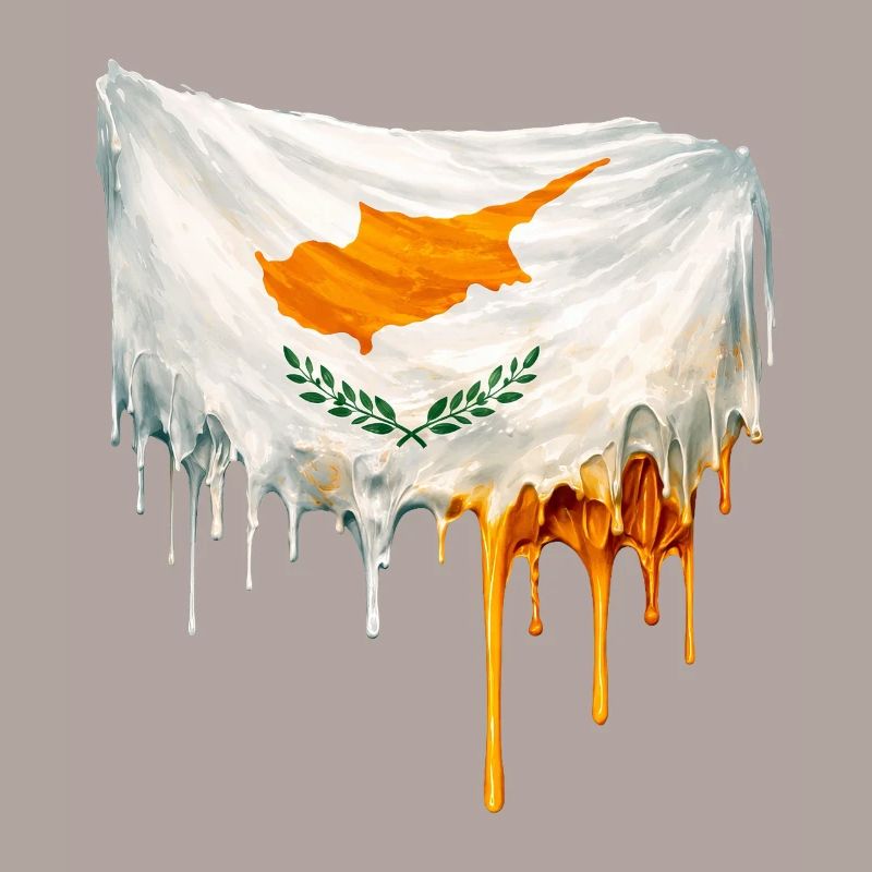 Drapeau chypriote couleur