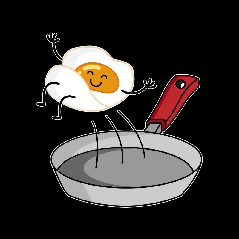 Fried egg t-shirt