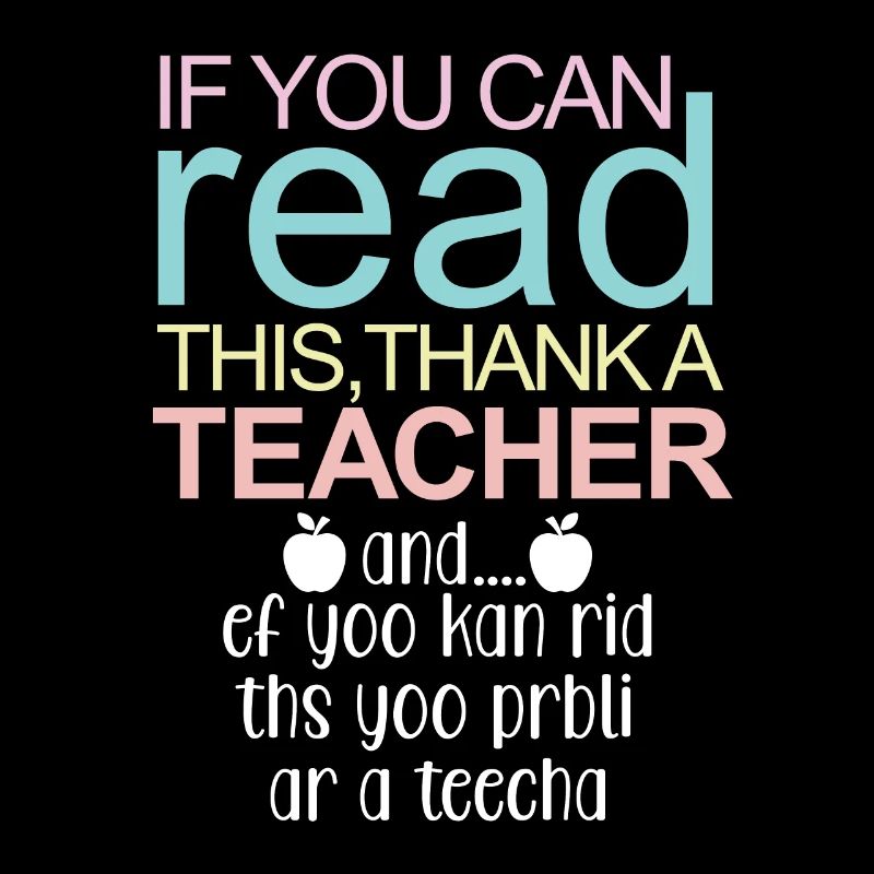 Read Teachers Thank Gift Saying