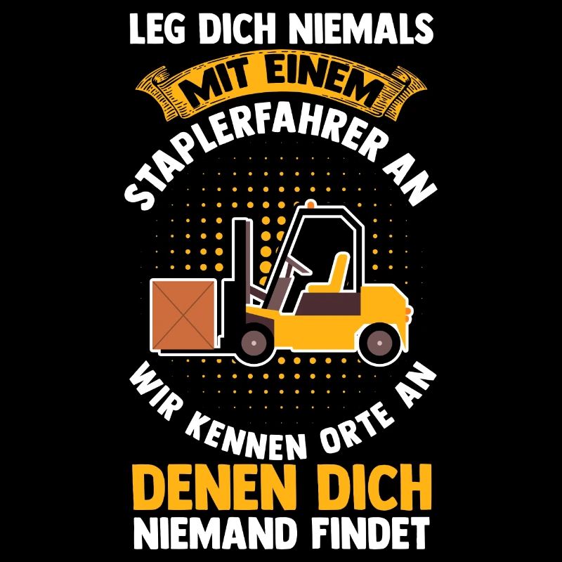 Gabelstapler Fahrer Staplerfahrer Geschenk