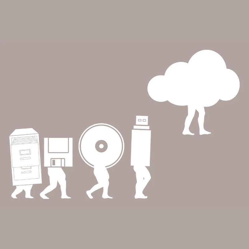 Evolution of Data Storage Coding Computer Cloud