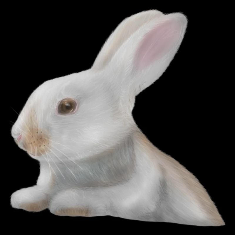 Œuvre d’art de lapin