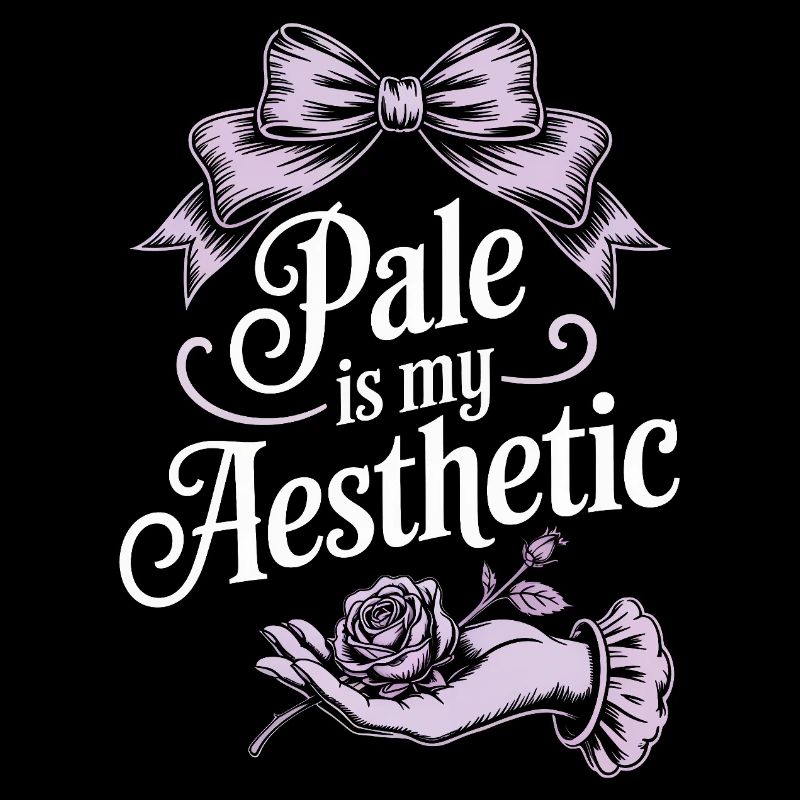 Pale Aesthetic Script with Bow