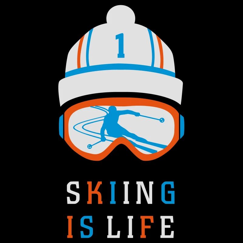 SKIING IS LIFE