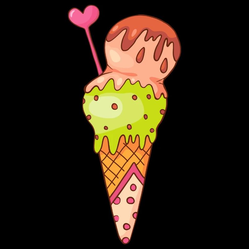Crème glacée, crème glacée, crème glacée, crème glacée, boule, crème glacée, sundae