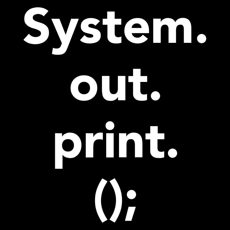 system out print Java programieren