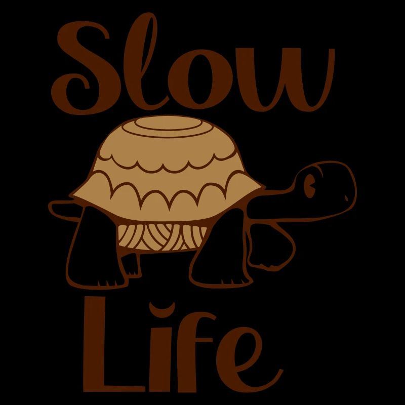 Slow life turtle