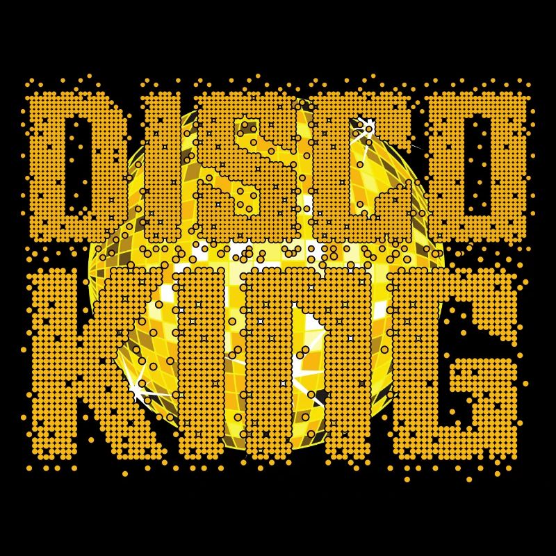 Disco King Dancing Party Retro Disco
