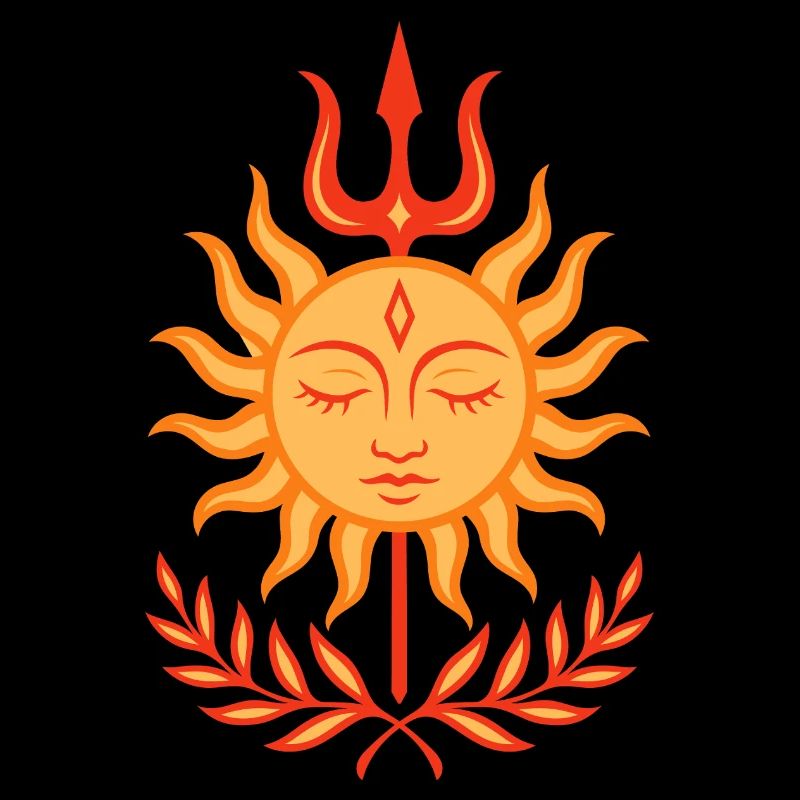 Mittsommer Sonne & Trishula