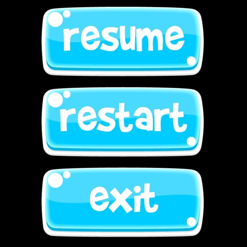 Menu du jeu