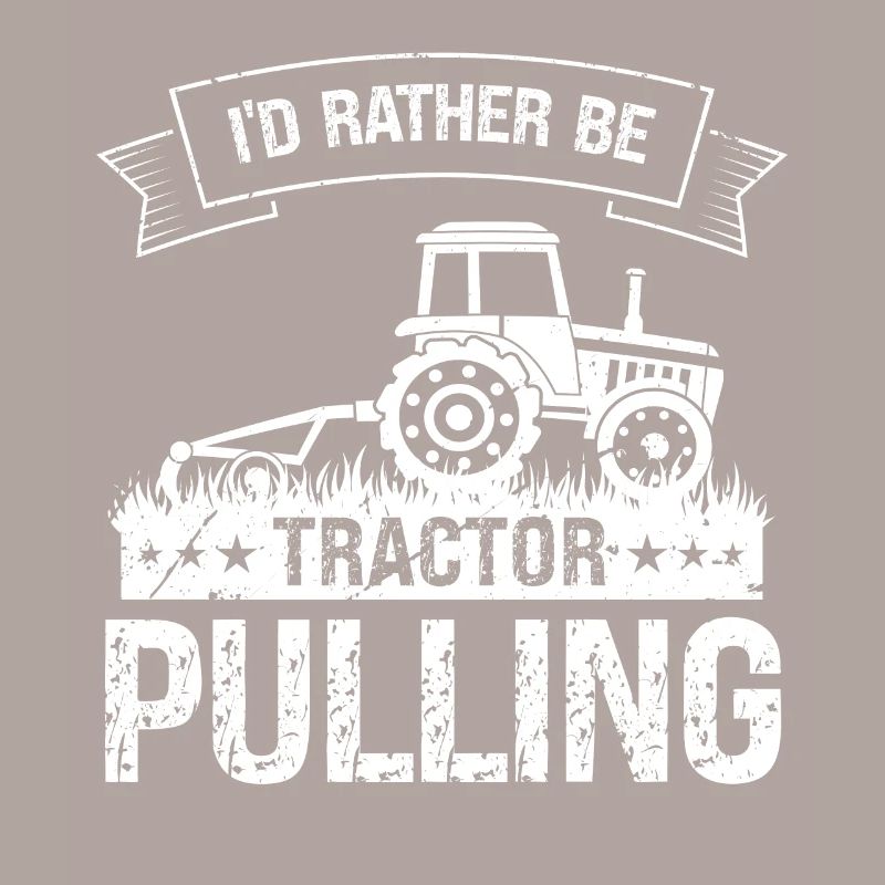 I'd rather pull a tractor