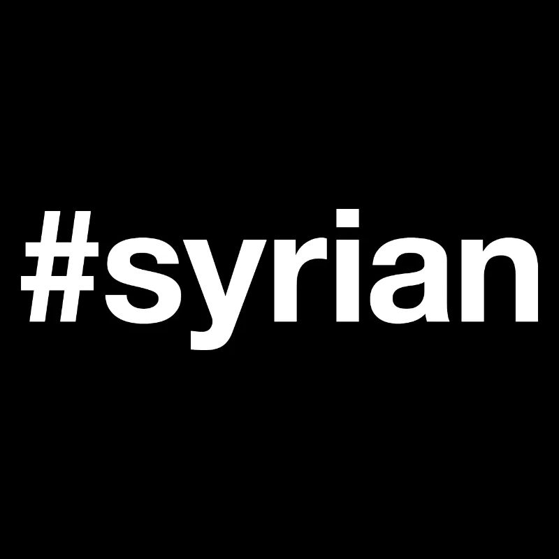 SYRIAN Syrien Hashtag