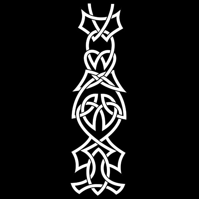 Celtic knot border