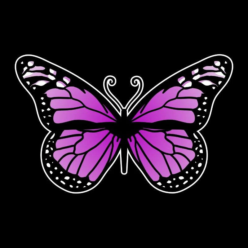 Schmetterling Violett