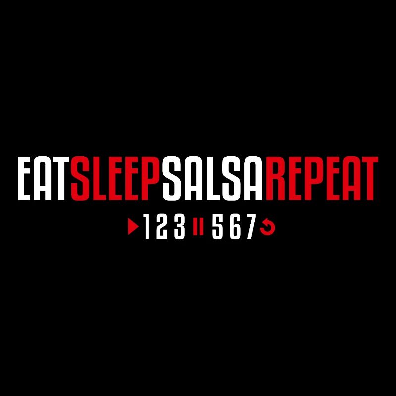 Manger Dormir Salsa Répéter – 123-567