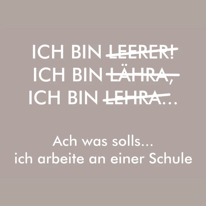 Ich bin lehrer Geschenk dumm