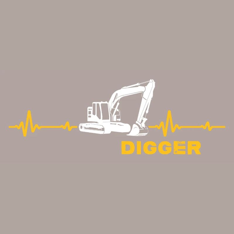 bagger baggerfahrer Baggerschaufel "Digger"