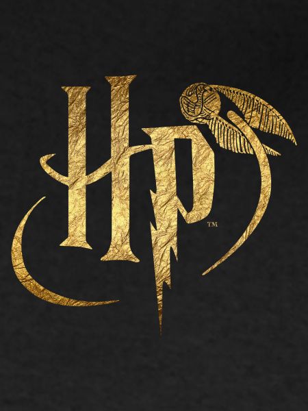 Petit logo Harry Potter en or