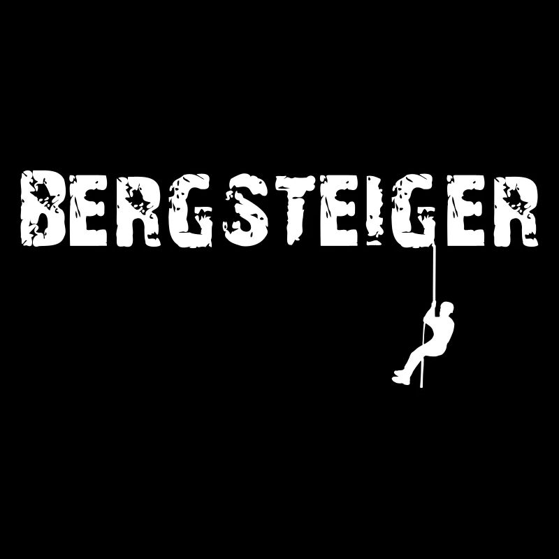 Bergsteiger weiss