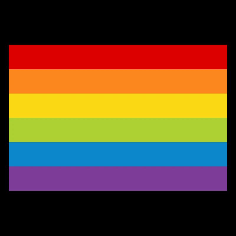 Affiche arc-en-drapeau drapeau LGBT arc-en-ciel