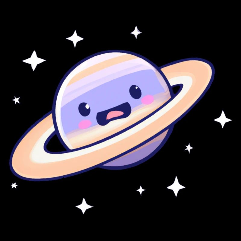 Saturn is startled?