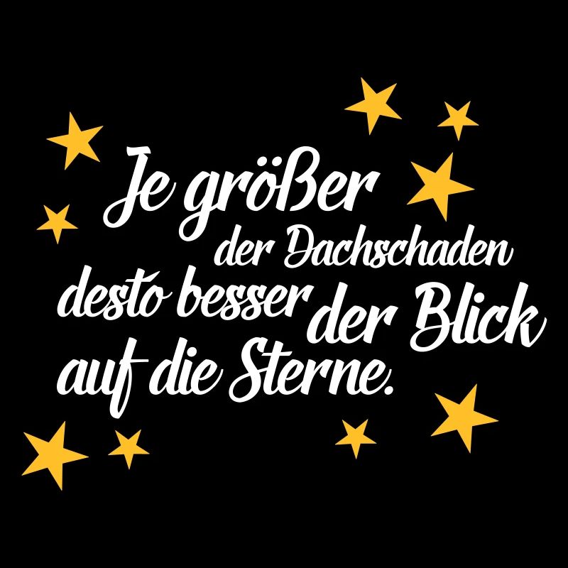 Je groesser der Dachschaden desto besser der Blick