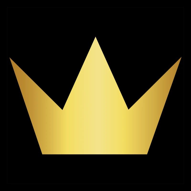 Small Crown chest logo