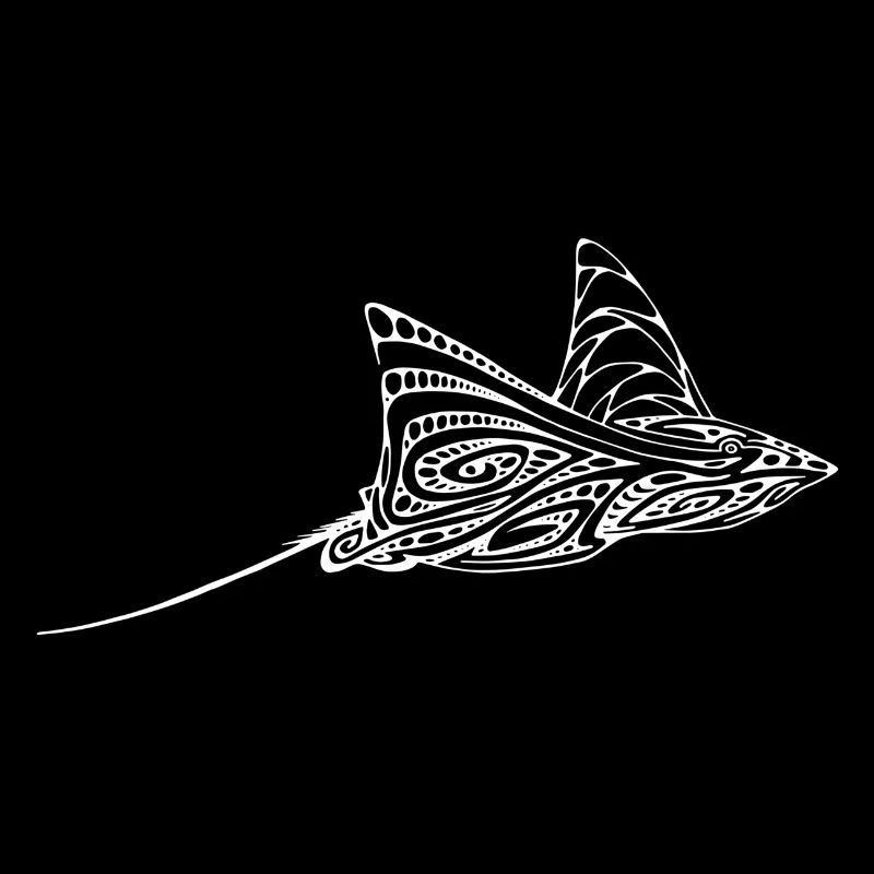 Skate Manta Diving Diver