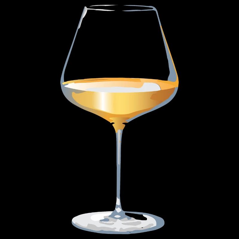 Verre de vin blanc