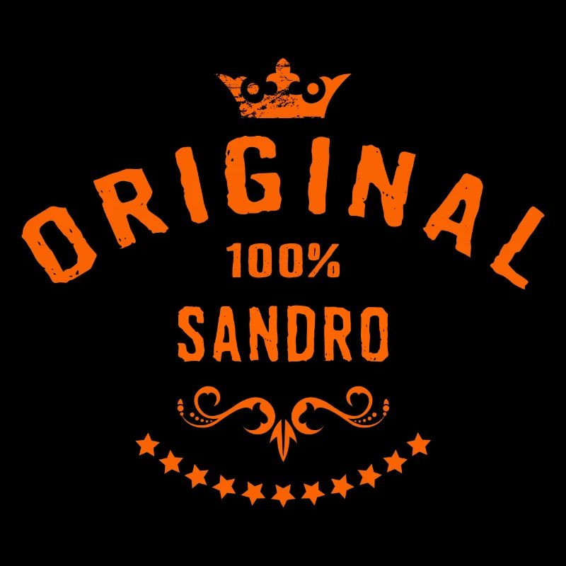 Maenner Vorname 100 Prozent Sandro - RAHMENLOS