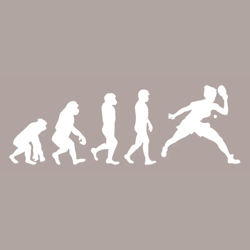 Ping Pong Table Tennis Paddle Player Evolution