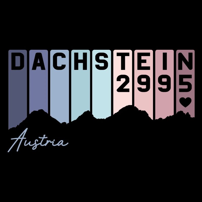 Dachstein Austria Schladming Styrie Retro Berg