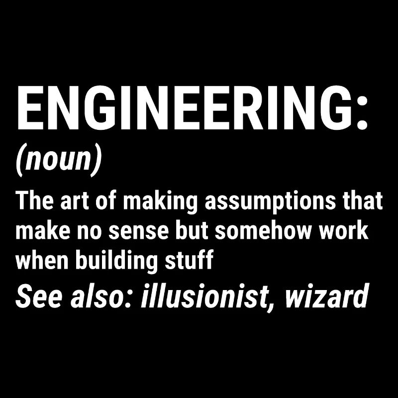 Lustiges Technik-Definitions-Ingenieur-Geschenk-T-Shirt