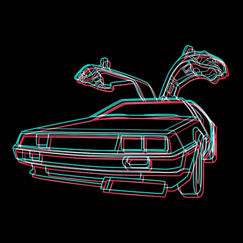 Neofuturist Delorean