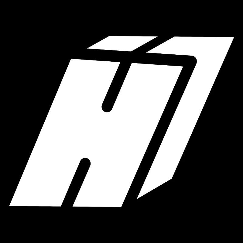 Abstract H letter