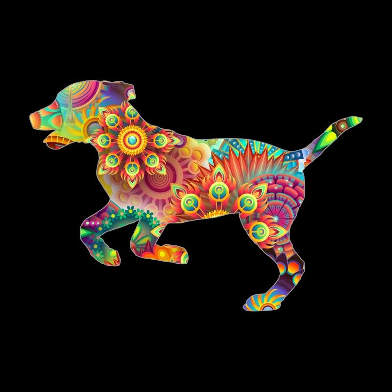 Hund Psychedelic