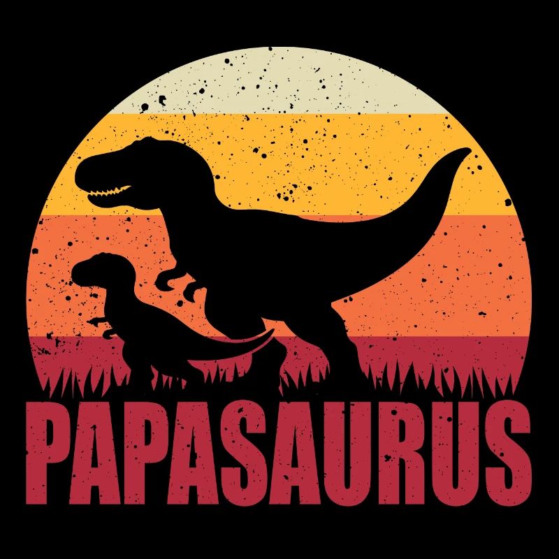 Papasaurus Father's Day Dad Dad Gift Idea