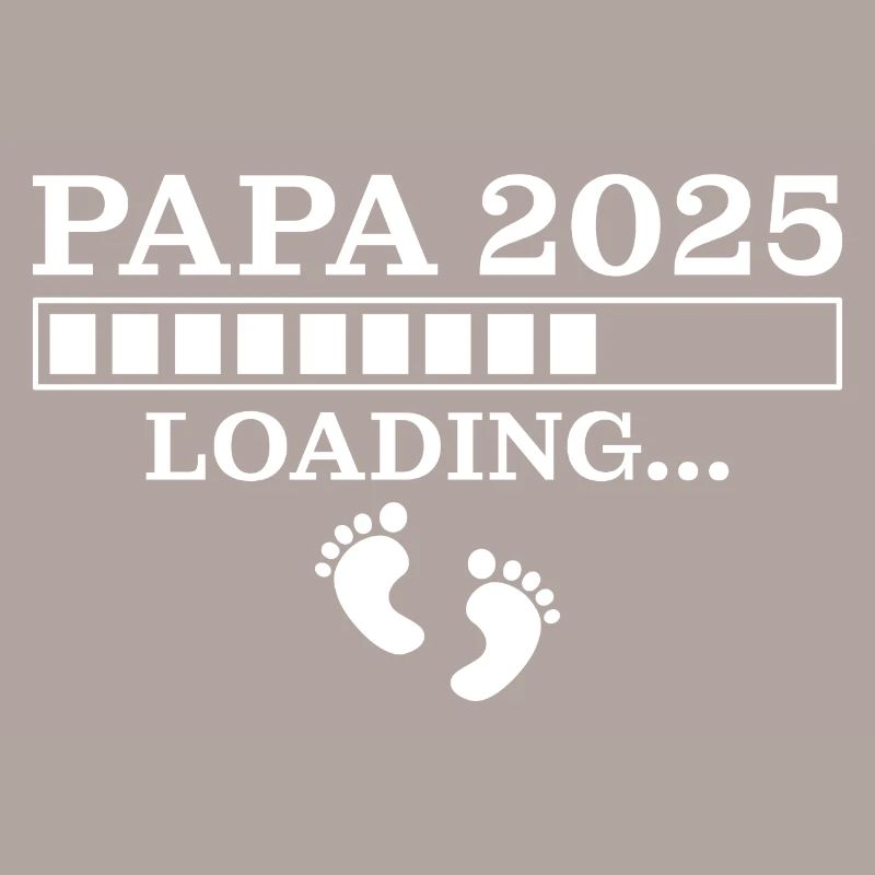 Papa 2025 loading Werdender Vater