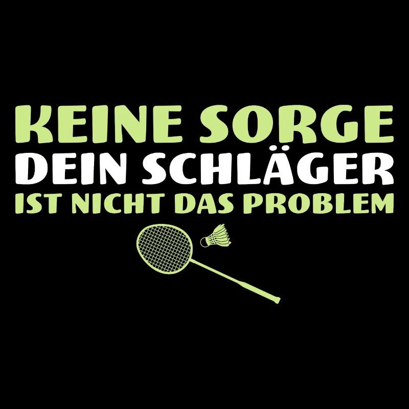 Badminton Schläger ist nicht das Problem Federball