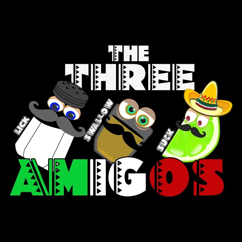 Three Amigos : Salt, Tequila & Lime