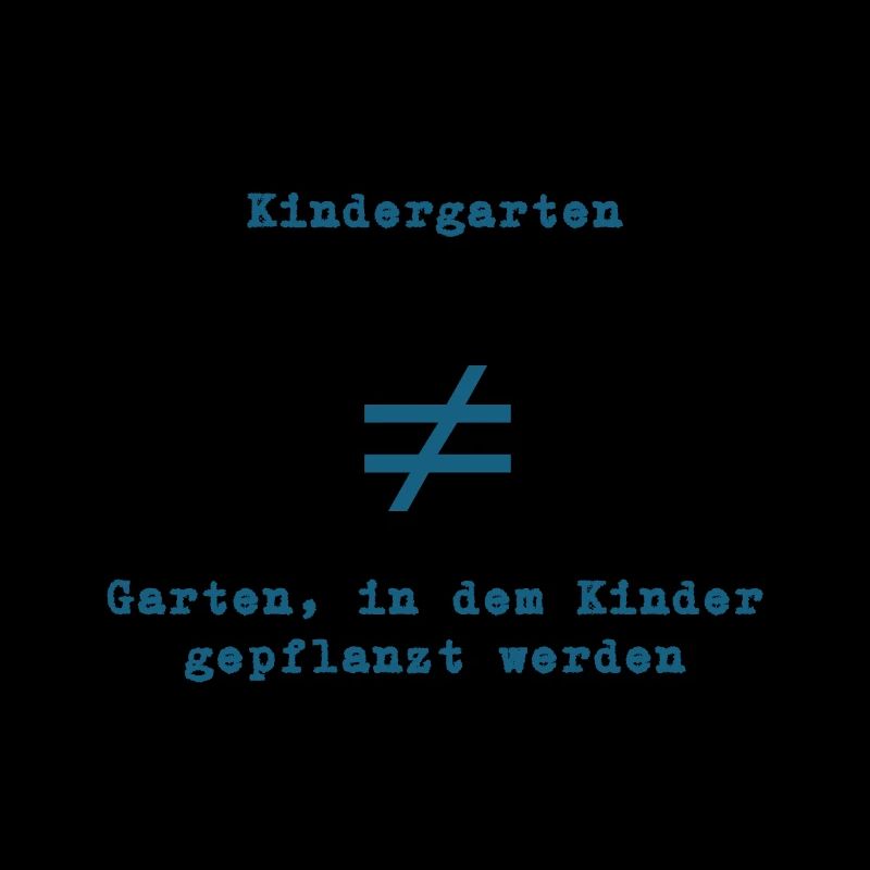 back to school: Kinder-Garten