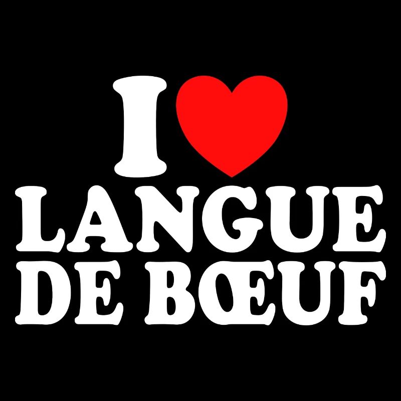 Boucher I Love Langue De Boeuf