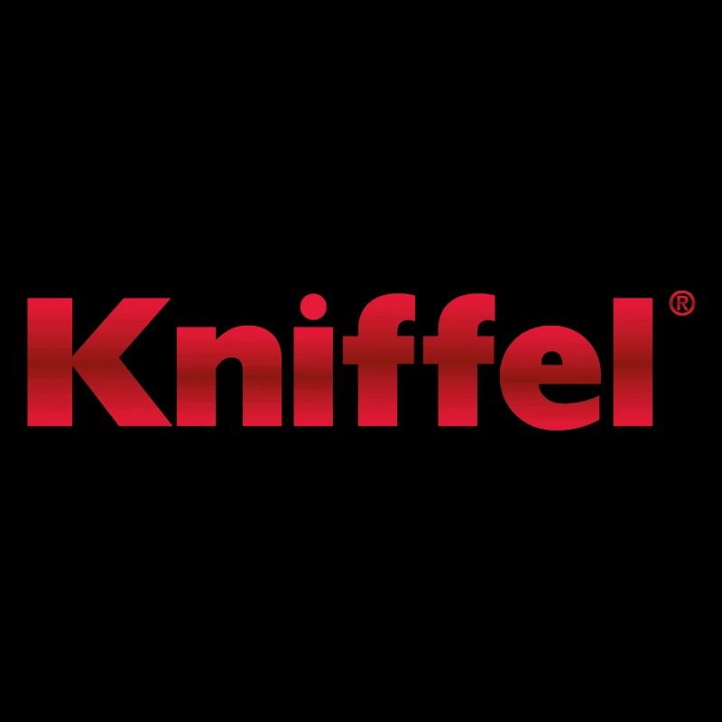 Kniffel Logo Rot