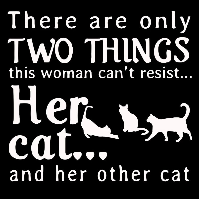 Her cat and her other cat