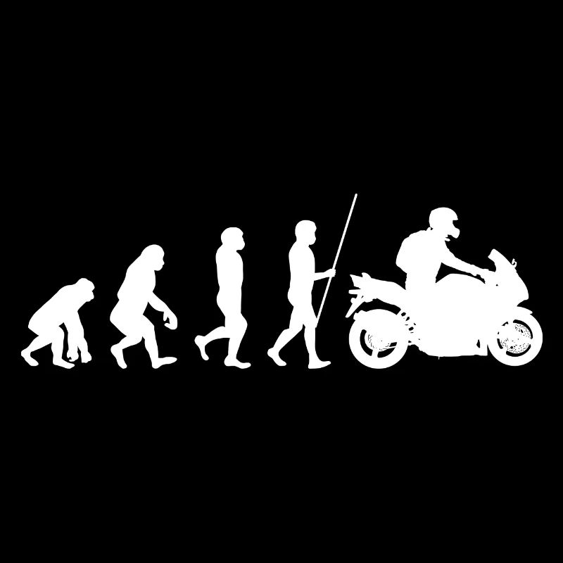 Motorcycle Evolution Funny Racing Sport