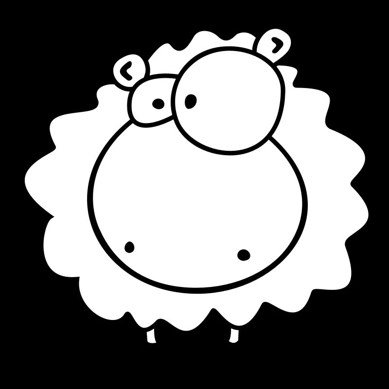 Kleines kuschel Schäfchen